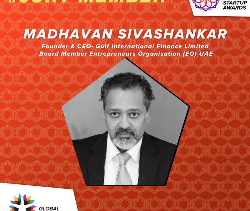 Madhavan, Jury Member for Middle East Startup Awards